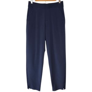 Athleta Women's Navy Elastic Waist High-Rise Athletic Joggers Track Pants Sz 8